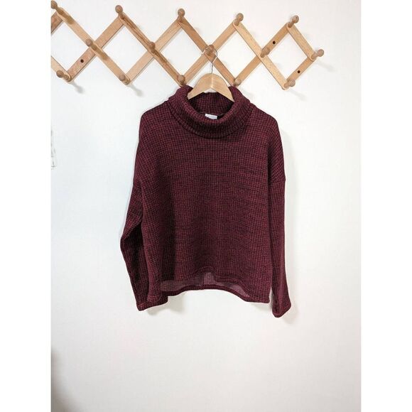 Columbia Women's Chillin Fleece Pullover Turtleneck Sweater -Size XL - Picture 1 of 7